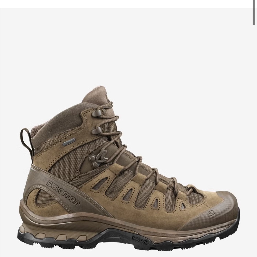 Salomon Men's QUEST 4D GORE-TEX FORCES 2 EN Waterproof Mid-Height Hiking Boot